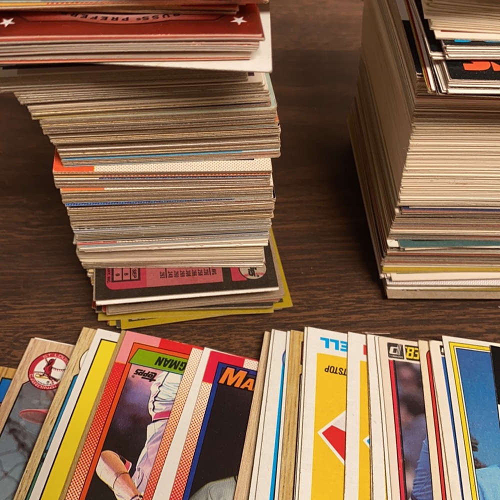 650+ 1980’s early 90’s baseball card lot ex mt several lots for sale! - Picture 2 of 3